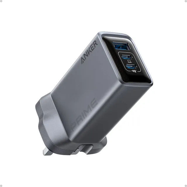 Anker Prime 100W GaN Charger, Grey, A2688