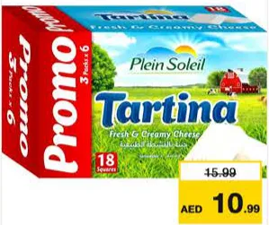 Plein Soleil Tartina Cream Cheese