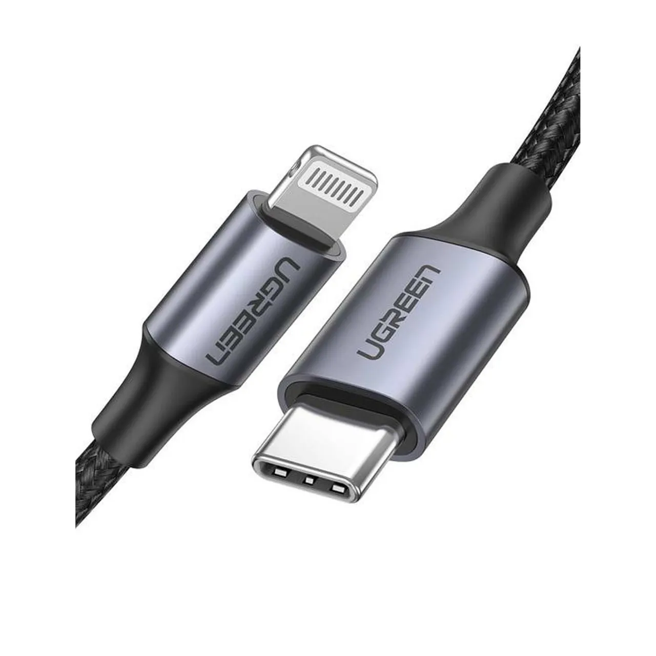 Ugreen كابل شحن سريع من USB-C إلى Lightning موديل 60759 بطول 1 متر