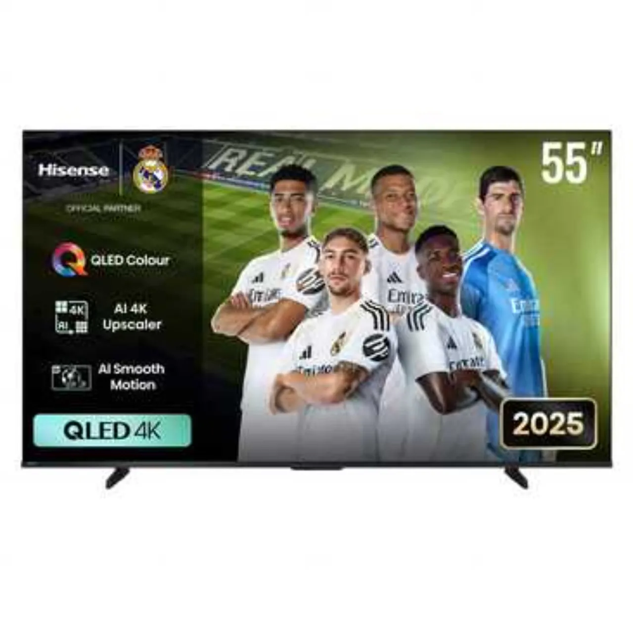 Hisense تلفزيون ذكي 55 inches بدقة 4K QLED، 55Q61Q