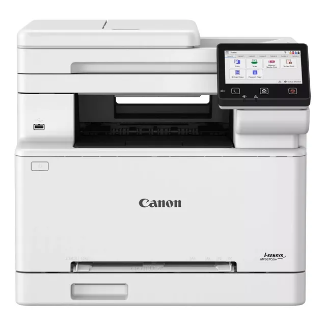 Canon Colour Laser All-in-one Printer MF667CDW, White