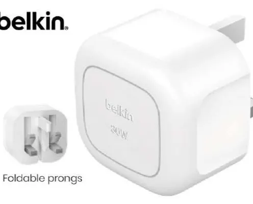 belkin BoostCharge Compact USB-C Charger 30W, WCA008MY