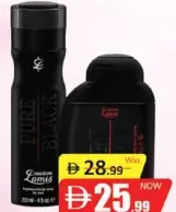 C.L Edt + Body Spray Pure Black