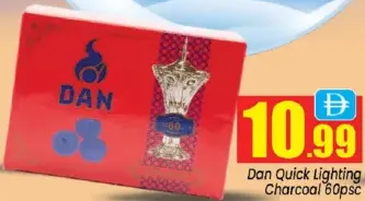 Dan فحم سريع الاشتعال