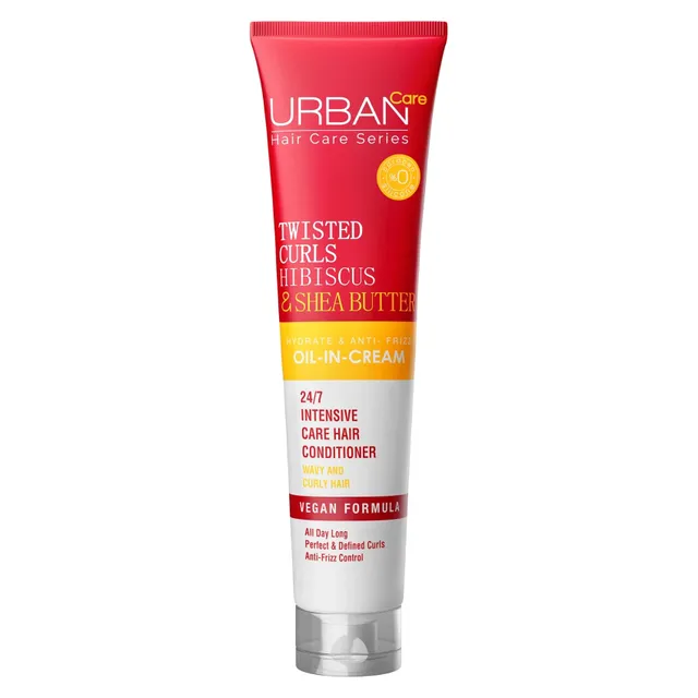 Urban Care Twisted Curls Hibiscus And Shea Butter Oil-in-Cream