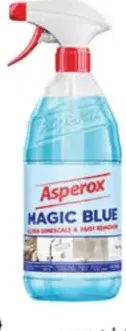Asperox أسبروكس ألترا مزيل أزرق سحري للترسبات الكلسية والصدأ