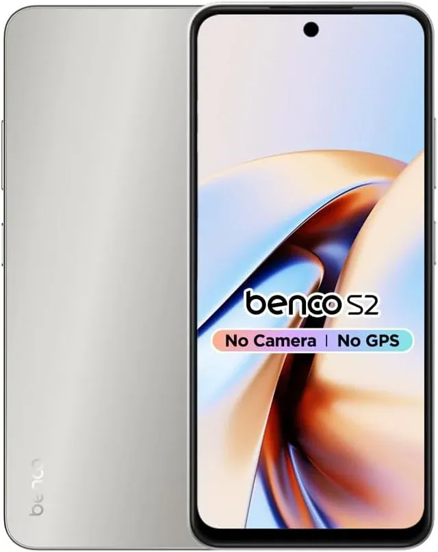benco هاتف S2 بشريحتين، ذاكرة 4GB رام وتخزين 128GB وشبكة 4G، رمادي تيتانيوم (بدون كاميرا وبدون GPS مع NFC)