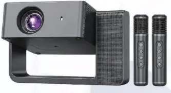 Smartberry Projector Hd Portable Home Theater With Karaoke Microphone HT30