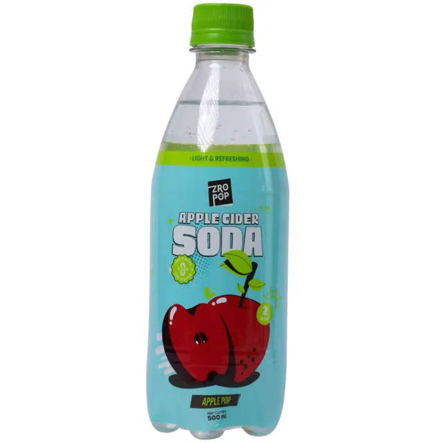 Zropop Apple Cider Soda
