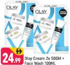 Olay Cream + Face Wash