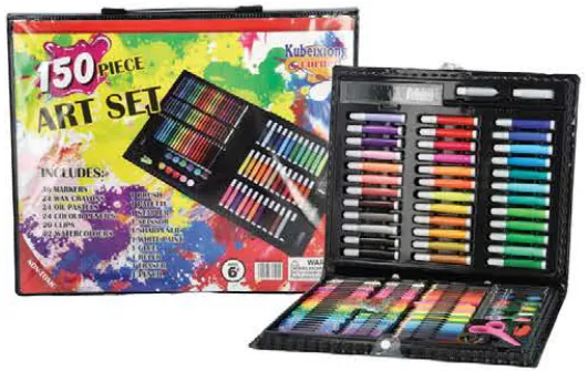 Kids Set Coloring Art Set Assorted