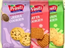 Priniti Cookies Jeera / Atta / Ajwain