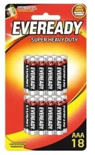 Eveready SHD 1215 Heavy Duty AA Battery - 18 Pcs
