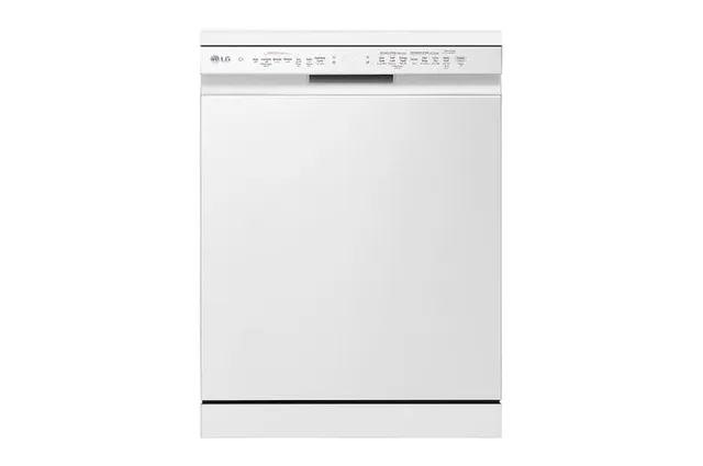 LG Dishwasher 14 Place Setting Inverter Direct Drive MotorSmart ThinQ WiFi White DFC435FW (International Version)