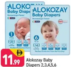 Alokozay Baby Diapers 2,3,4,5,6