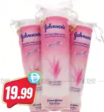 Johnson Cotton Make Up Pads
