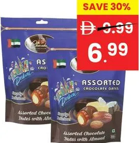 Chocobury Assortd ChcoDates Almond