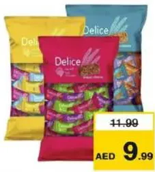 Delice بف الشوفان بالشوكولاته داكنة