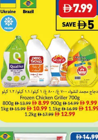 Frozen Chicken Griller
