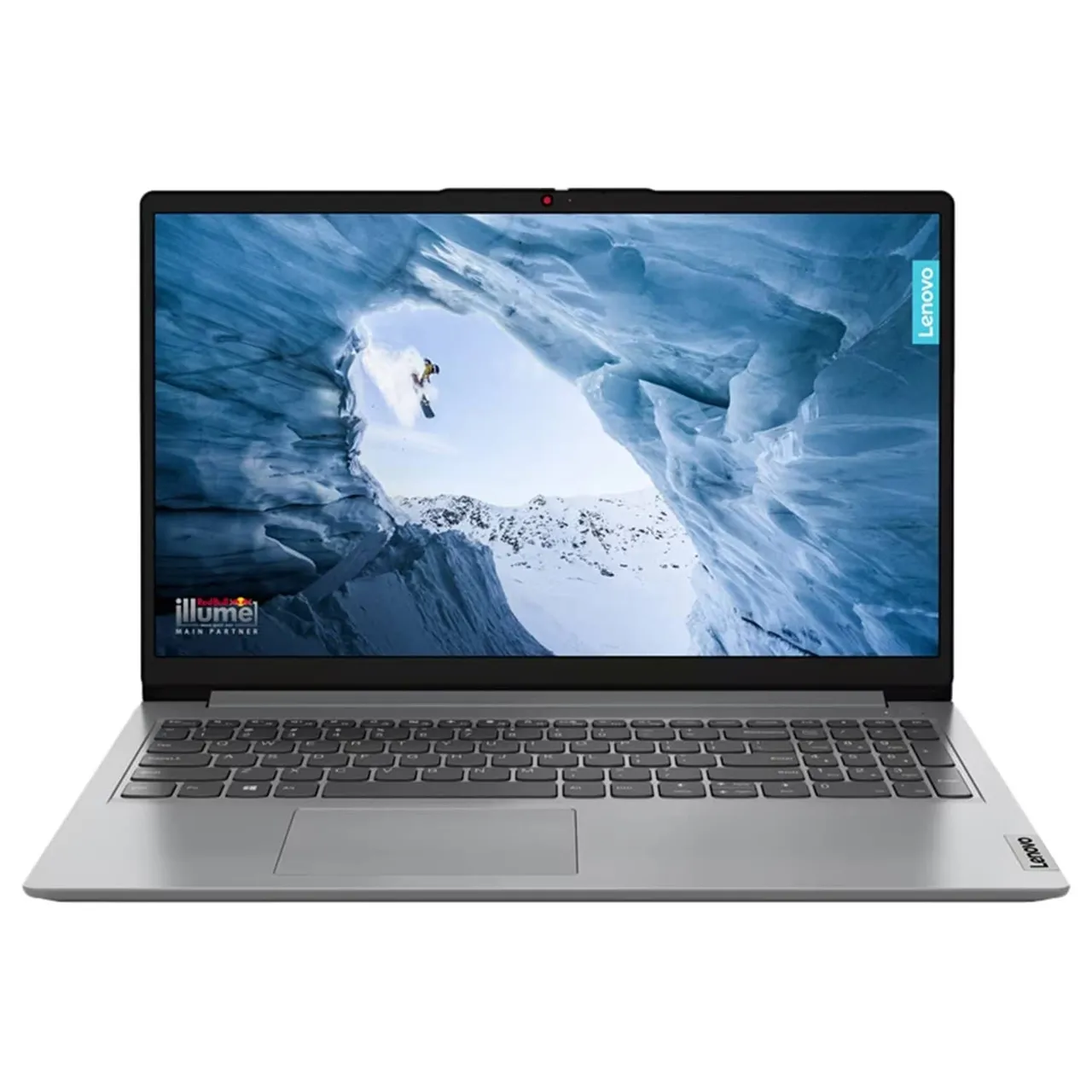 Lenovo IdeaPad 1 15IAU7، معالج Intel Core i7-1255U، رام 8GB، تخزين 512GB SSD، شاشة 15.6 بوصة FHD، ويندوز 11 هوم، رمادي Cloud Grey، كيبورد إنجليزي/عربي - 82QD00G4AX