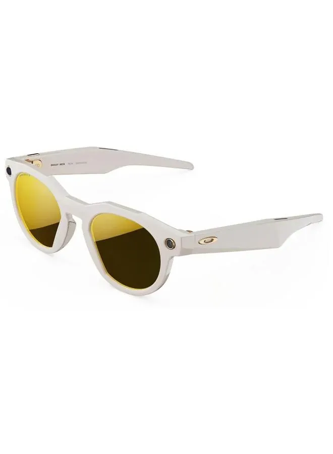 Oakley Meta Hstn Limited Edition AI Glasses (Warm Grey/Prizm 24K Polarized)
