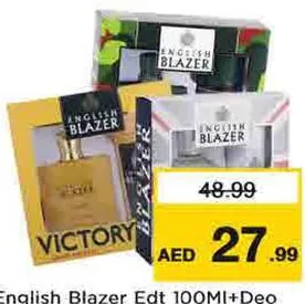 English Blazer EDT + Deo Assorted