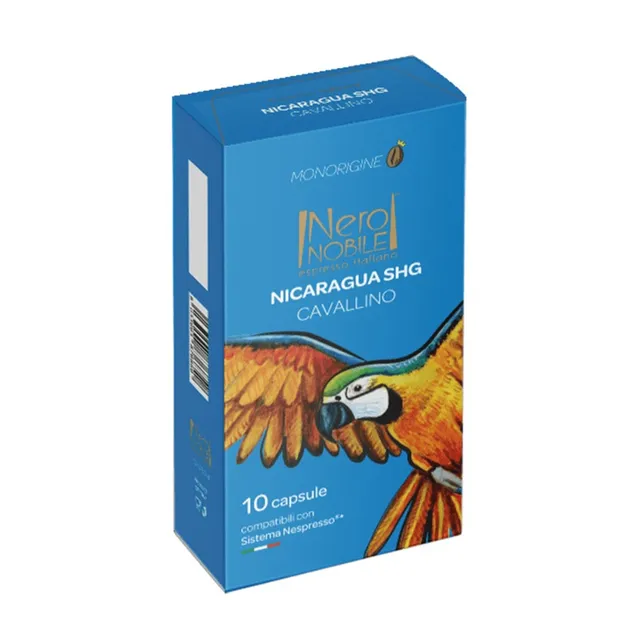 Magazzino Italia Coffee Capsule Monorigine Nicaragua 10 Caps - Nespresso Compatible