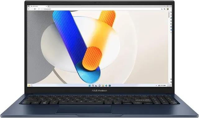ASUS Vivobook 15 Laptop, 15.6" FHD Display, Intel Core i3-1315U, 8GB RAM, 512GB SSD, Intel UHD Graphics, English/Arabic Keyboard, Quiet Blue