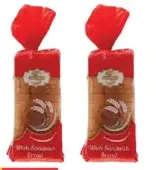 Bakers World White Sandwich Bread