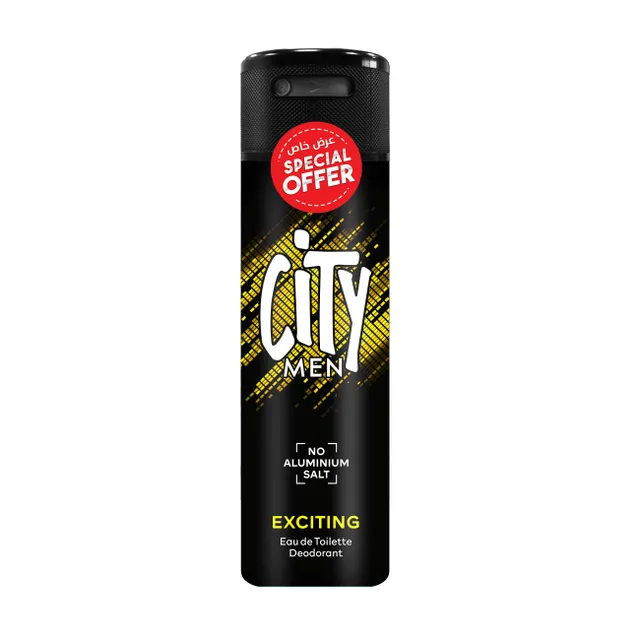 City Men Deo Spray Exciting