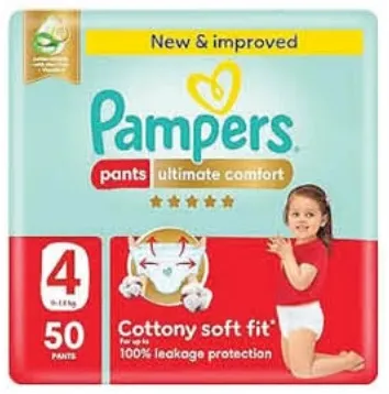 Pampers Diapers Pants/Taped Mp Assorted