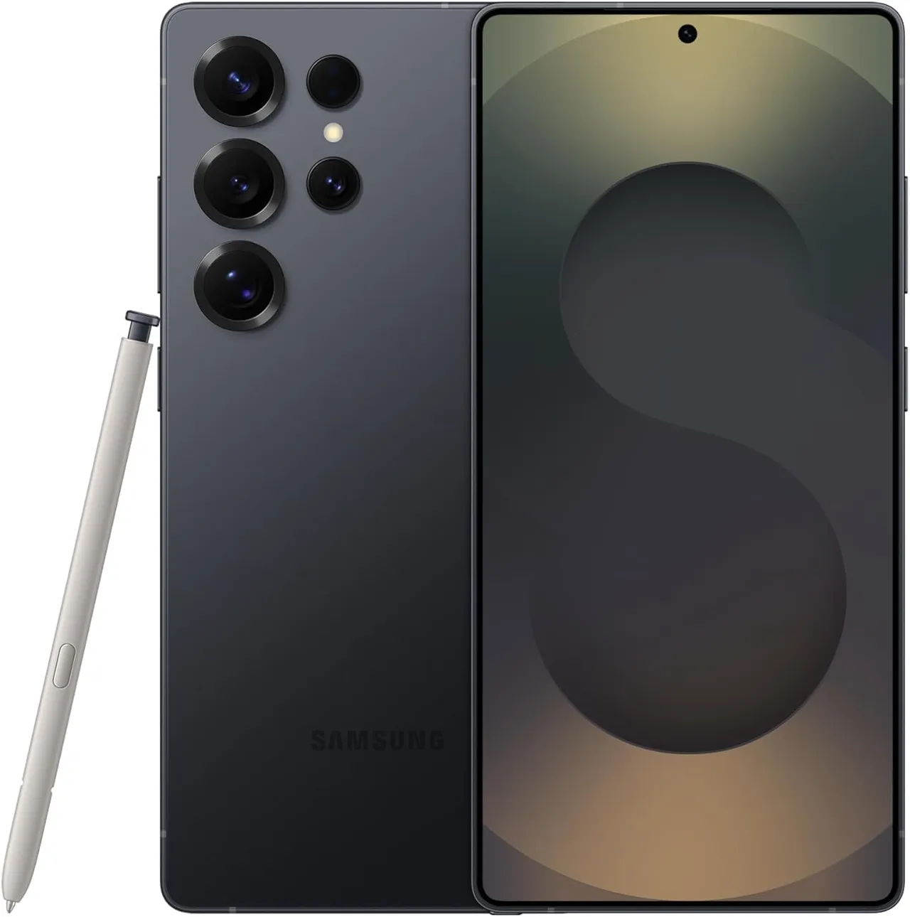 Samsung هاتف Galaxy S25 Ultra بشريحتين ذاكرة 12GB RAM تخزين 1TB يدعم 5G لون Titanium Jetblack