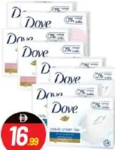 Dove Soap White/Pink