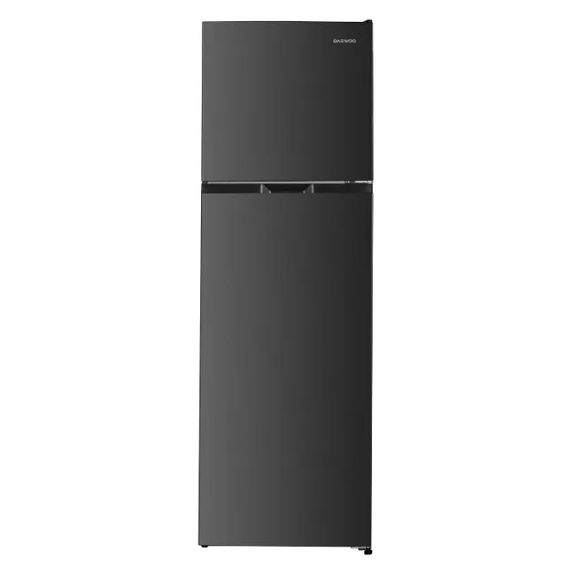 Daewoo Double Door Refrigerator, Dark Inox, DR-T3041DI