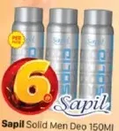 Sapil Solid Men Deo