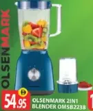 Olsenmark خلاط 2 في 1 Omsb2238
