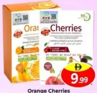 Orange Cherries شامبو أسود متنوع