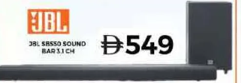 JBL Sound Bar SB550 3.1 Ch
