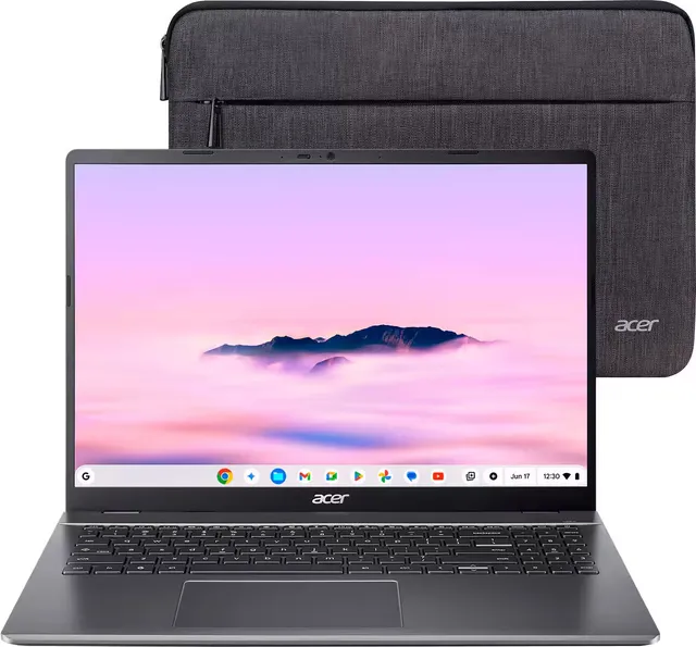Acer Chromebook Plus 516 16-inch - Intel Core i3-1315U, 8GB RAM, 128GB UFS - Iron