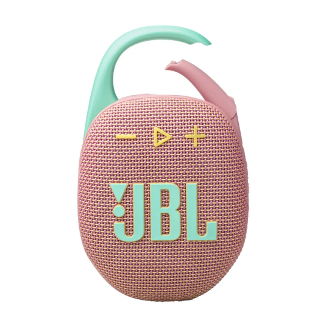 JBL مكبر صوت محمول مقاوم للماء Clip 5 مع AURACAST| صوت قوي| مقاوم للغبار| بث Bluetooth لاسلكي| 12 Hours of Playtime| وردي