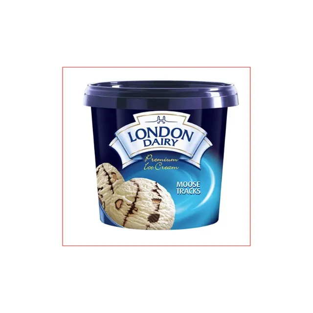 London Dairy Ice Cream Moose Tracks