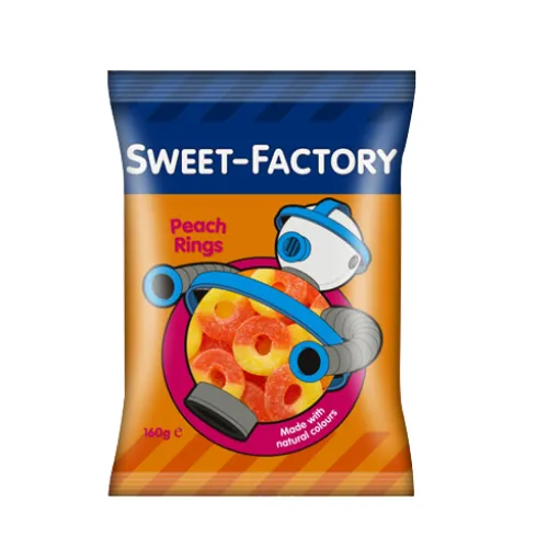 Sweet Factory حلقات الخوخ
