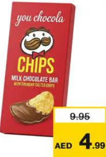 you chocola U Chocolate Pringlen