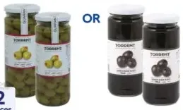 Torrent Sliced green or whole olive