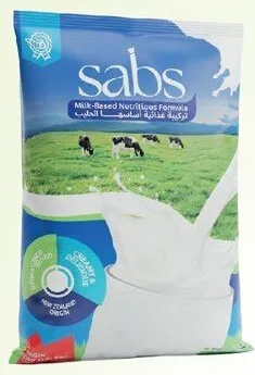Sabs حليب مجفف بشير الفوري