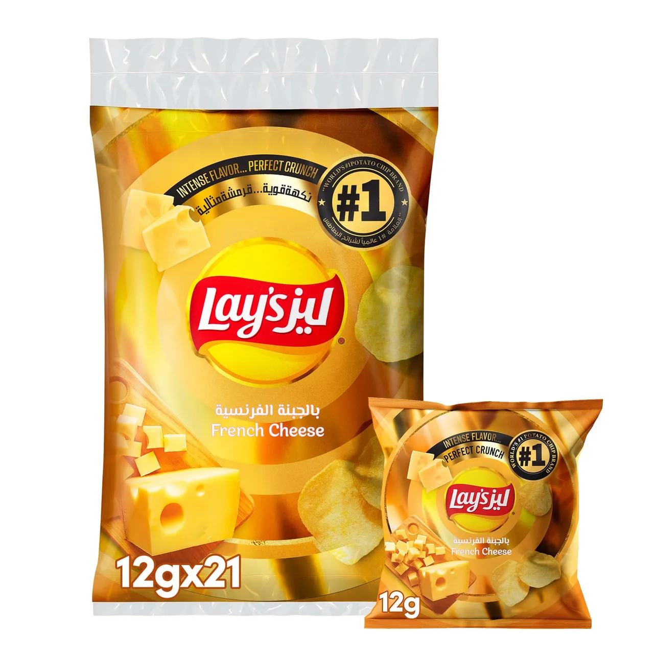 Lay's شيبس بطاطس مشكل عبوة التوفير 2 pkt
