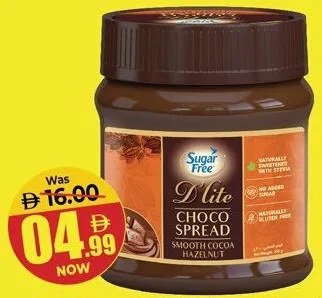 Sugar Free Dlite Choco Spread Hazelnut