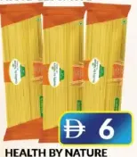 Health By Nature Pasta