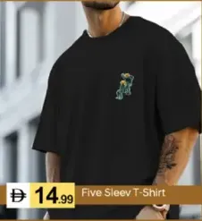 Five Sleev T-Shirt