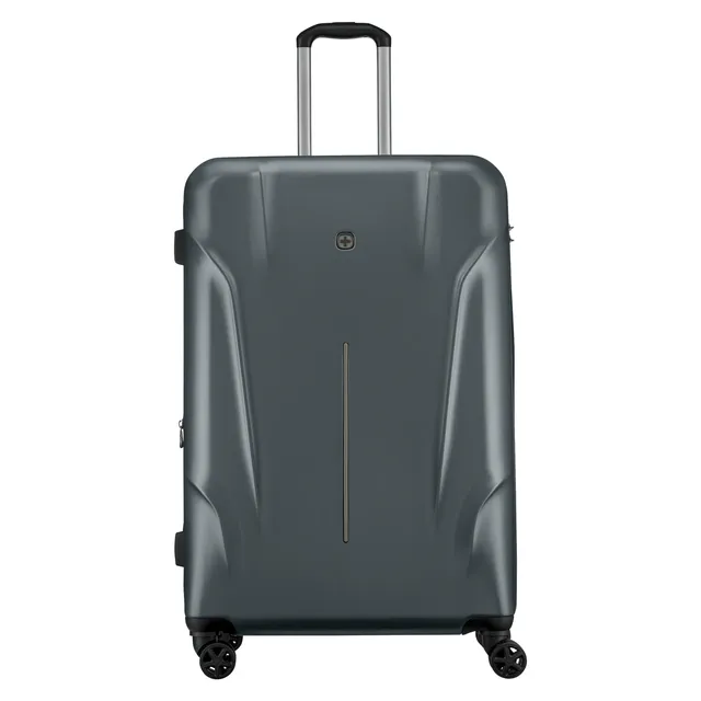 wenger Ryon Hard Luggage Trolley, Shark, 80cm